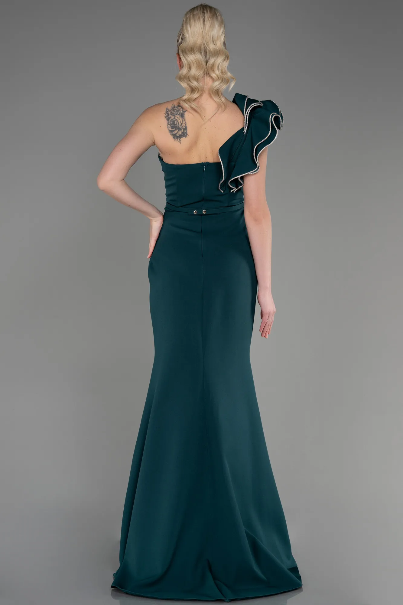 Emerald Green-Long Evening Dress ABU3605