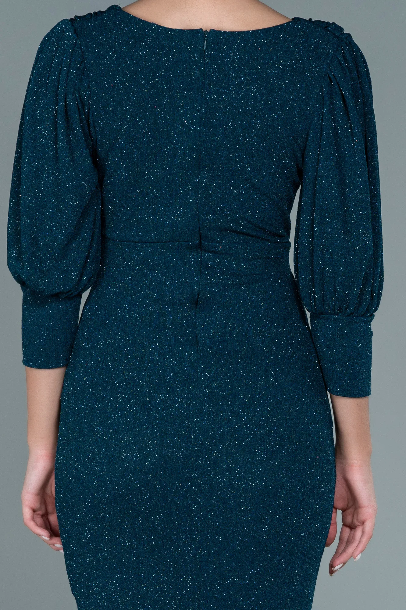 Emerald Green-Long Mermaid Prom Dress ABU2619