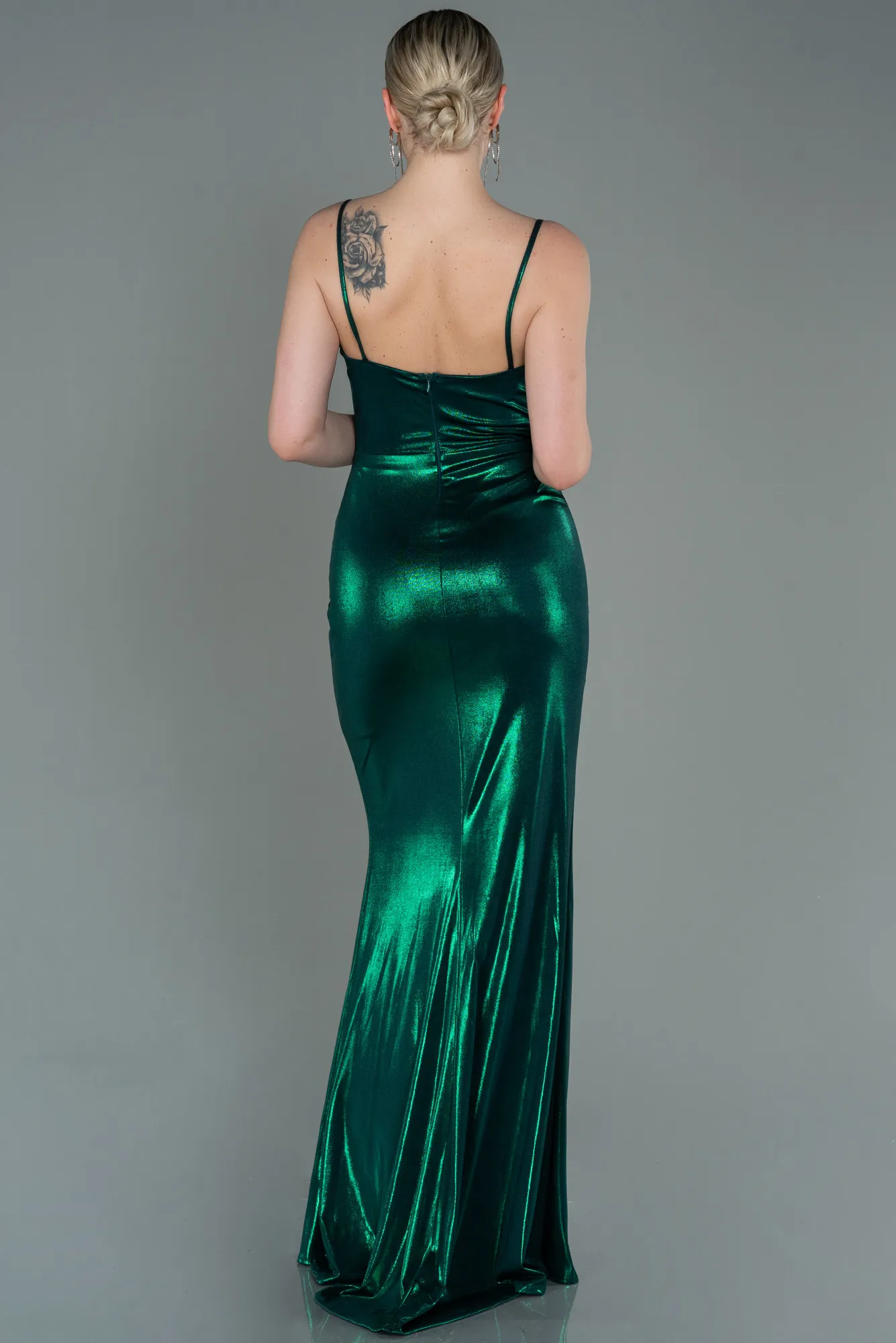 Emerald Green-Long Prom Gown ABU3057