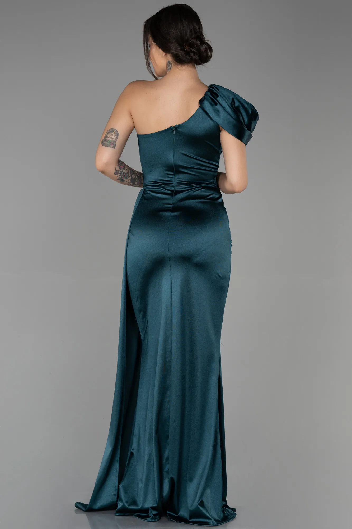 Emerald Green-Long Prom Gown ABU3325