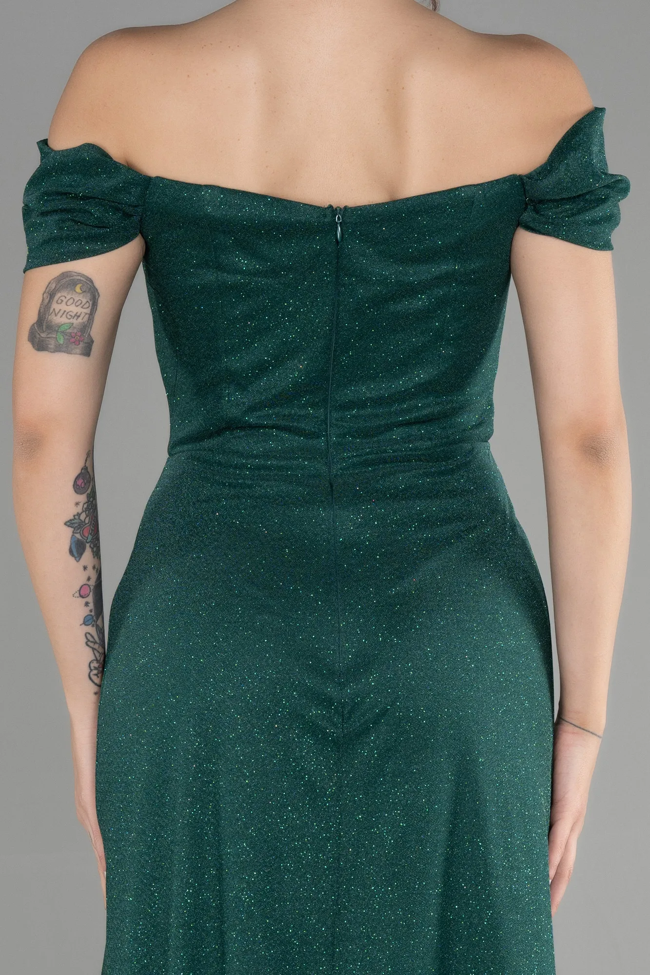 Emerald Green-Long Prom Gown ABU3472