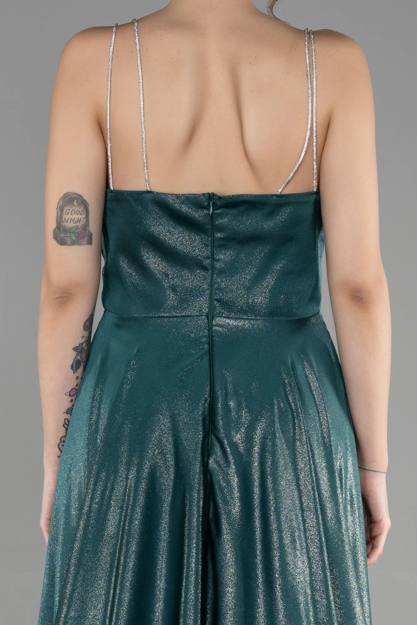 Emerald Green-Long Prom Gown ABU3506