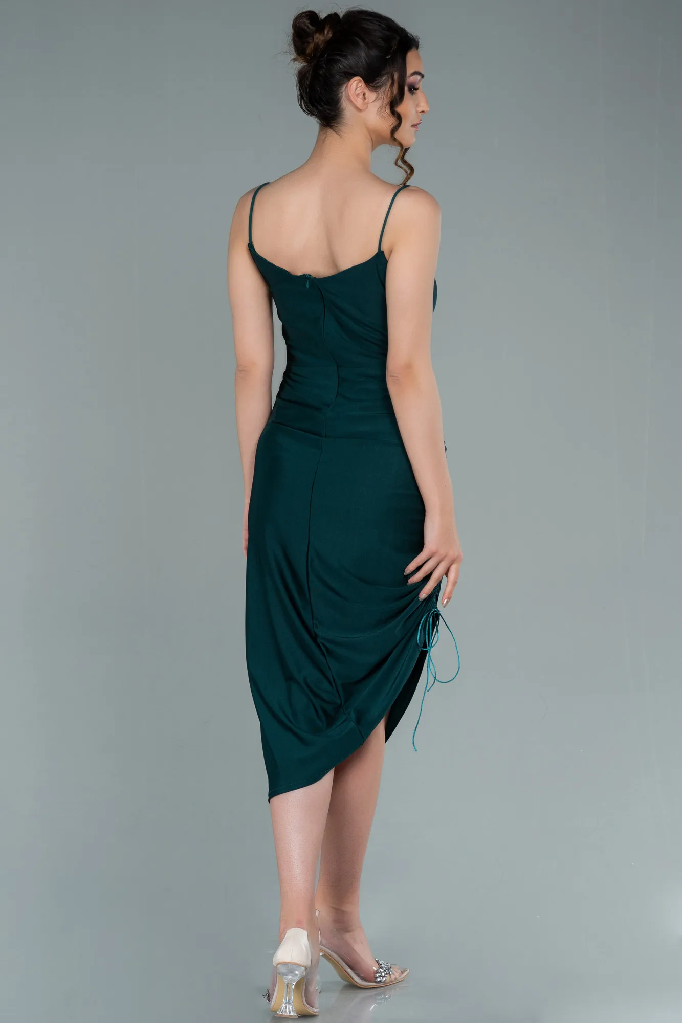 Emerald Green-Midi Night Dress ABK1900