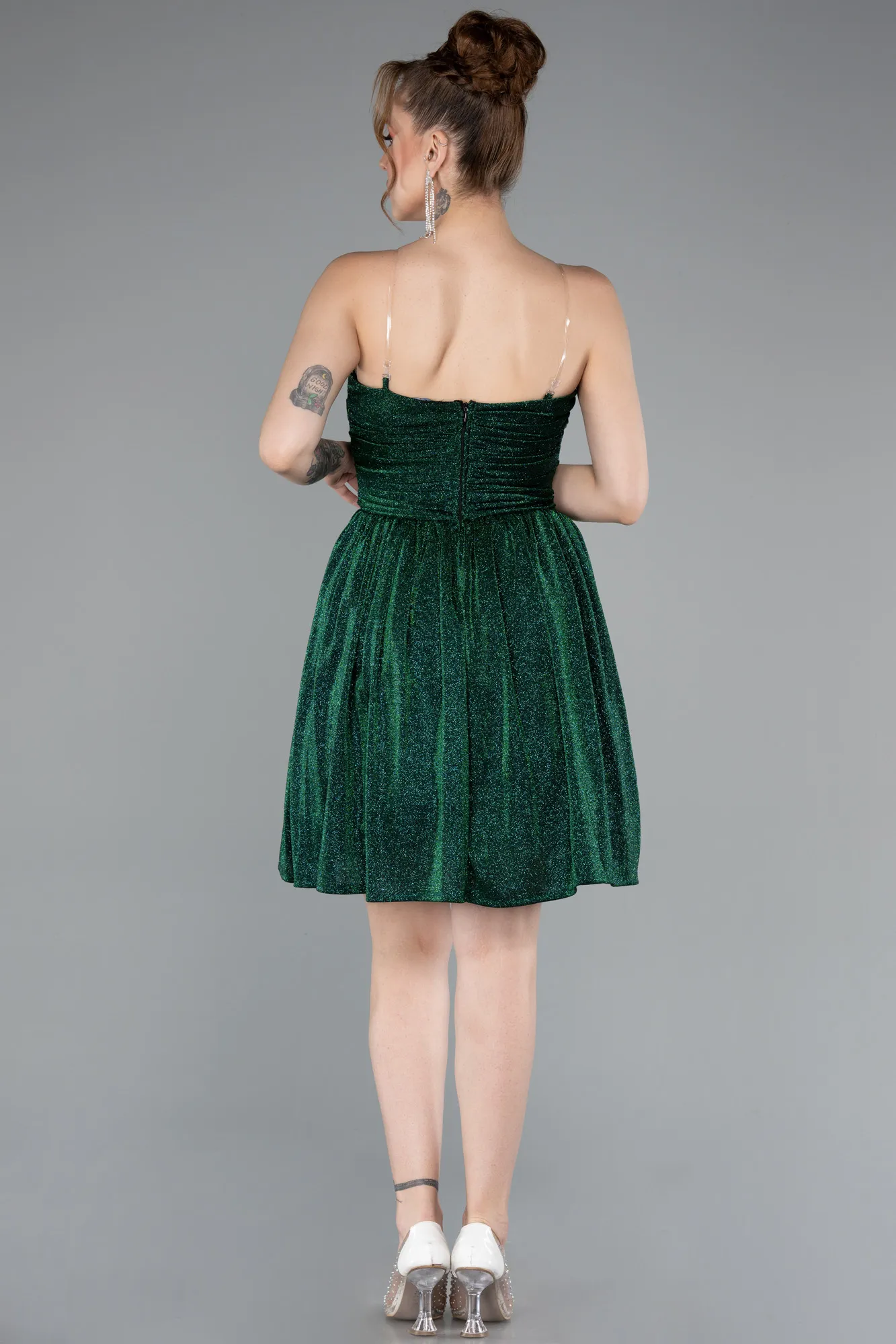 Emerald Green-Short Cocktail Dress ABK2349