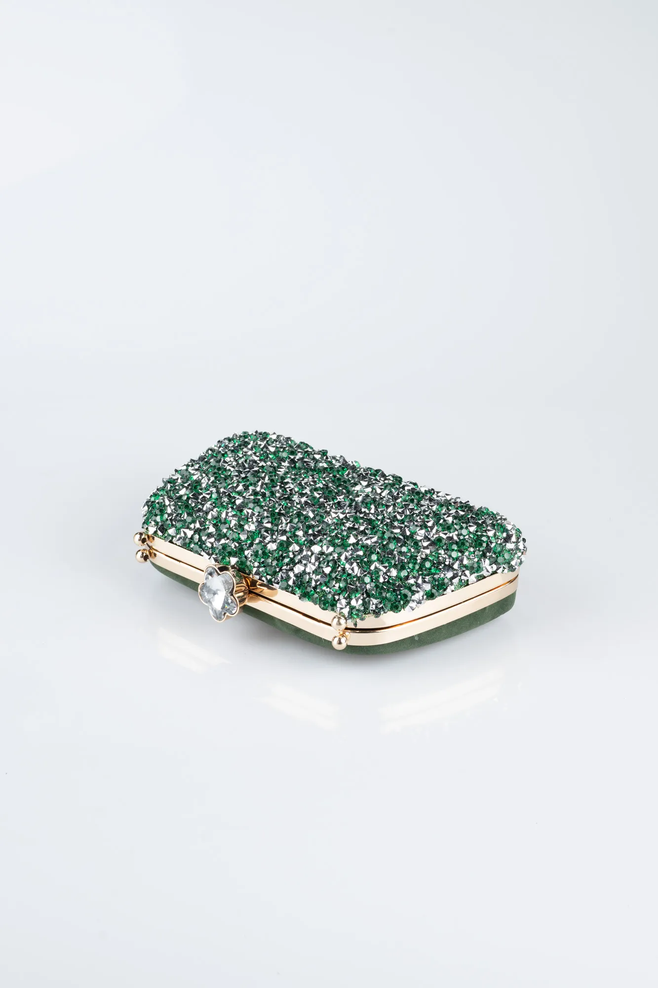 Emerald Green-Suede Night Bag SH849