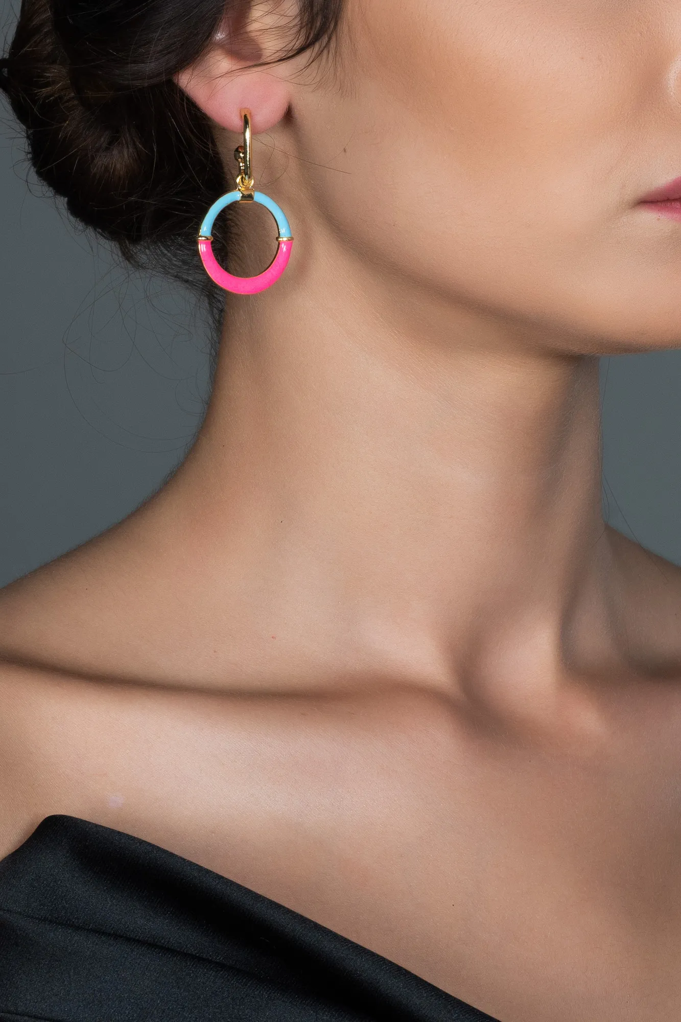 Fuchsia-Earring BJ040