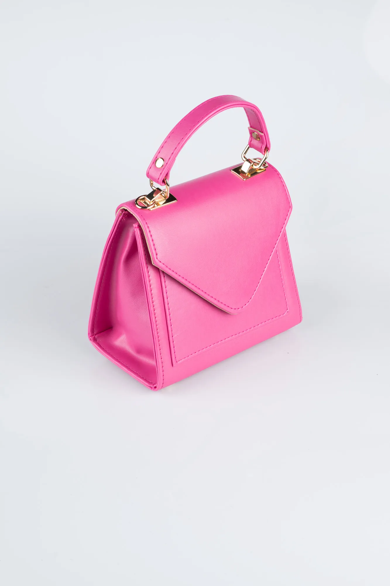 Fuchsia-Leather Evening Bag KC900