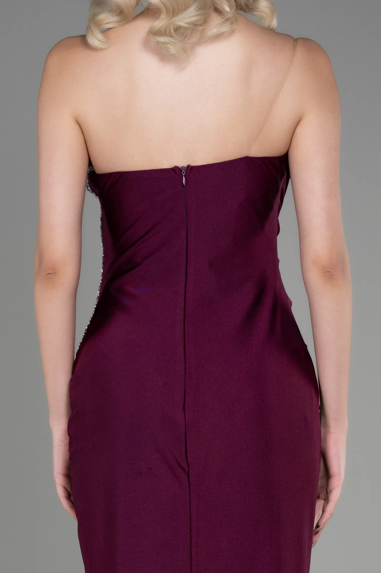 Fuchsia-Long Evening Dress ABU3764