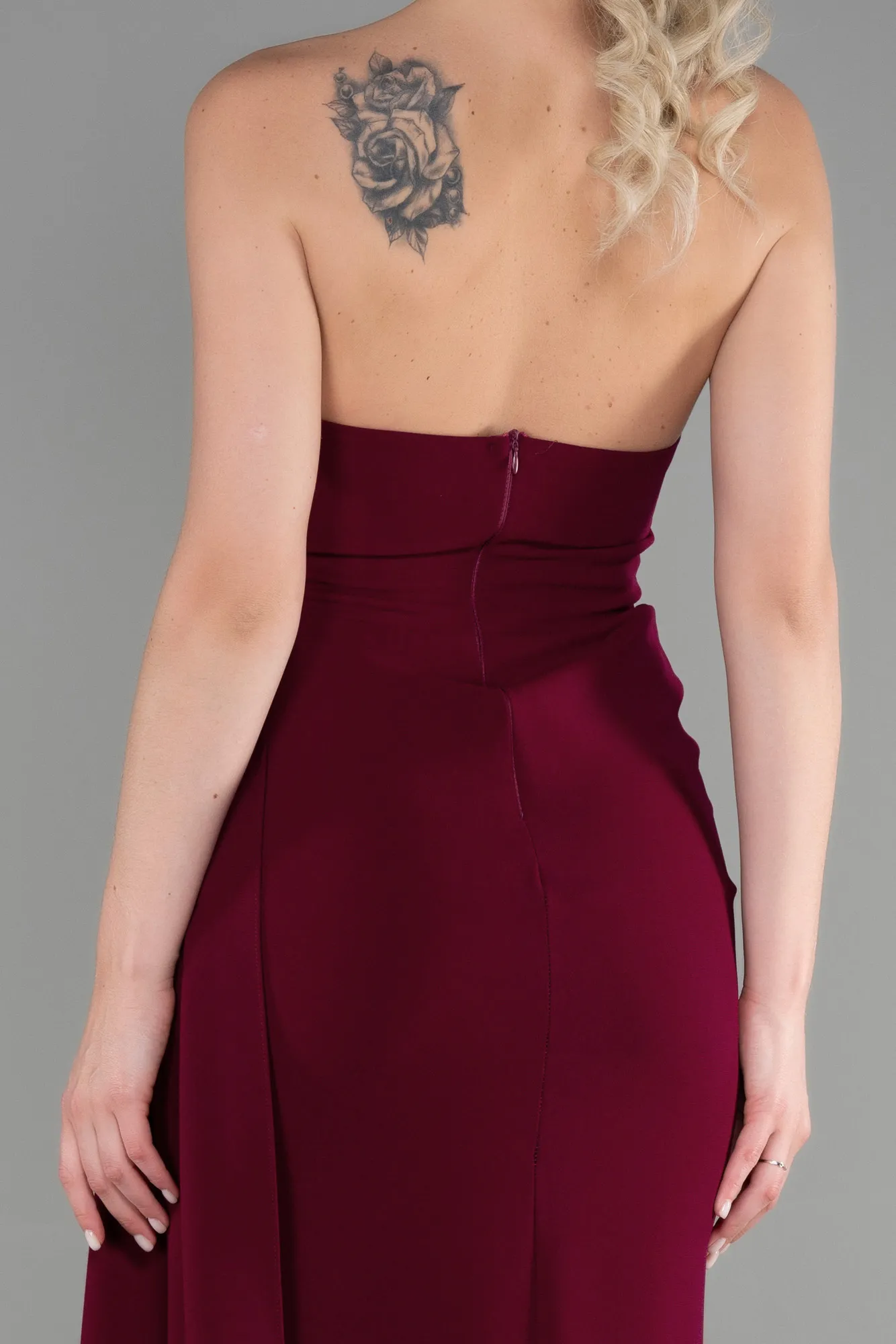 Fuchsia-Long Prom Gown ABU3344