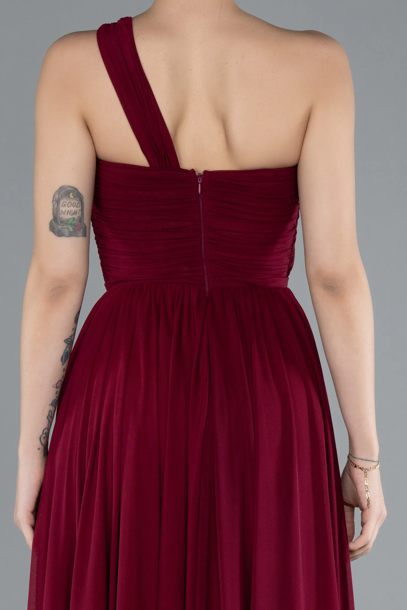 Fuchsia-Long Prom Gown ABU3399