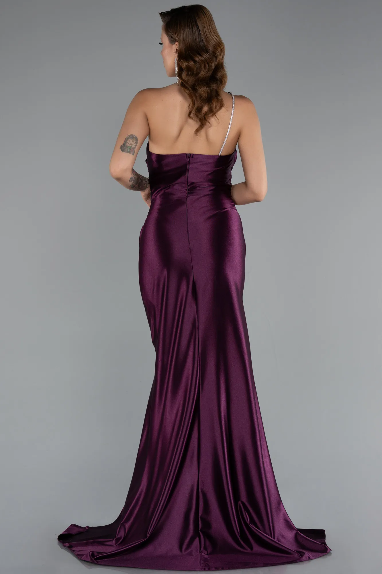 Fuchsia-Long Prom Gown ABU5022