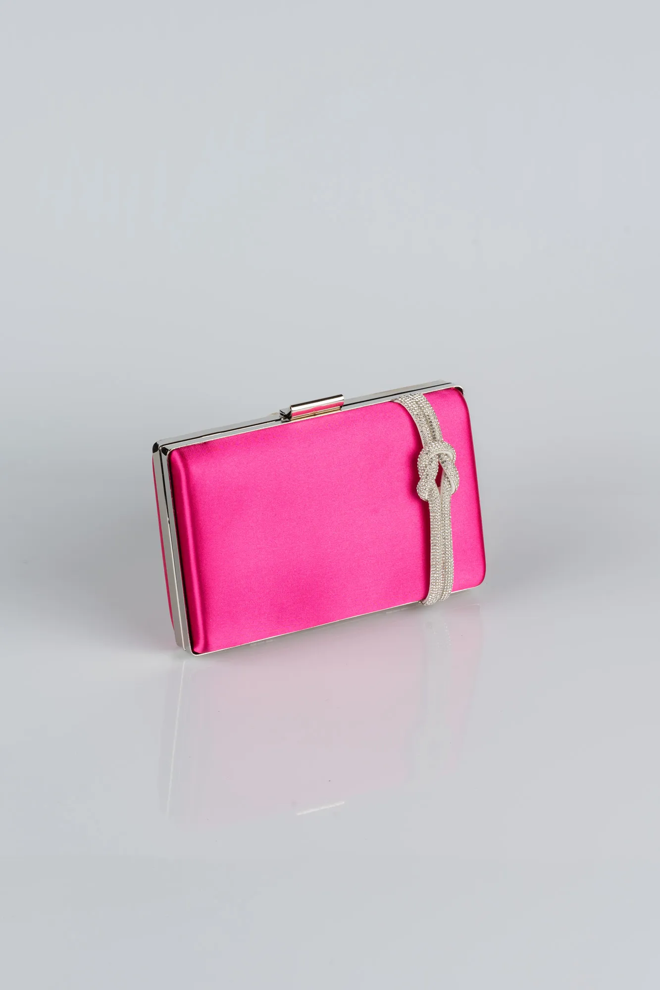 Fuchsia-Satin Box Bag VT9275