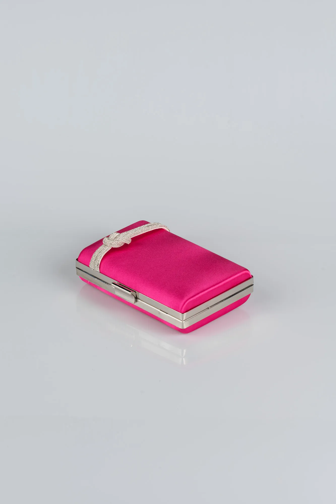 Fuchsia-Satin Box Bag VT9275