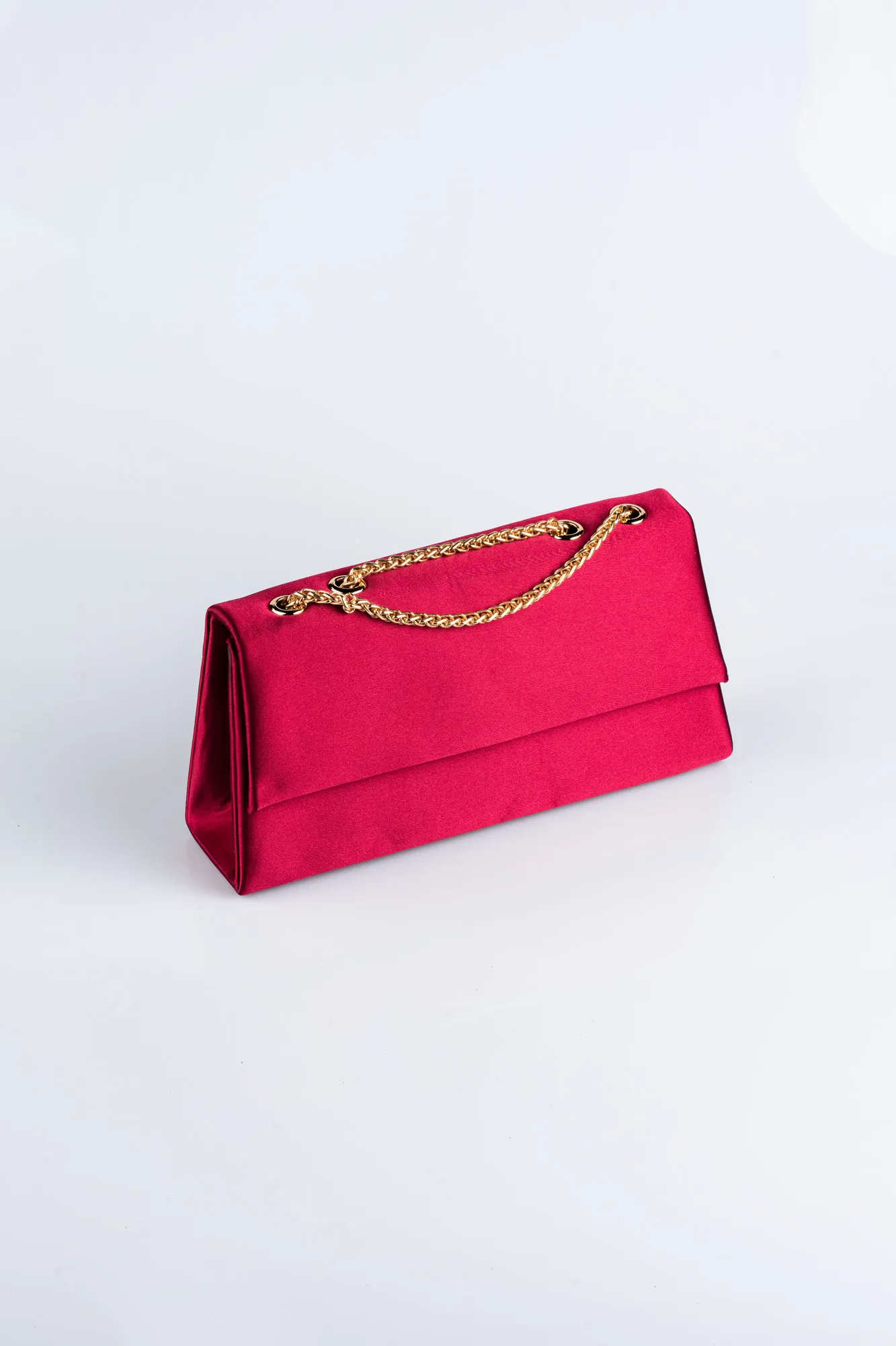 Fuchsia-Satin Night Bag SH818