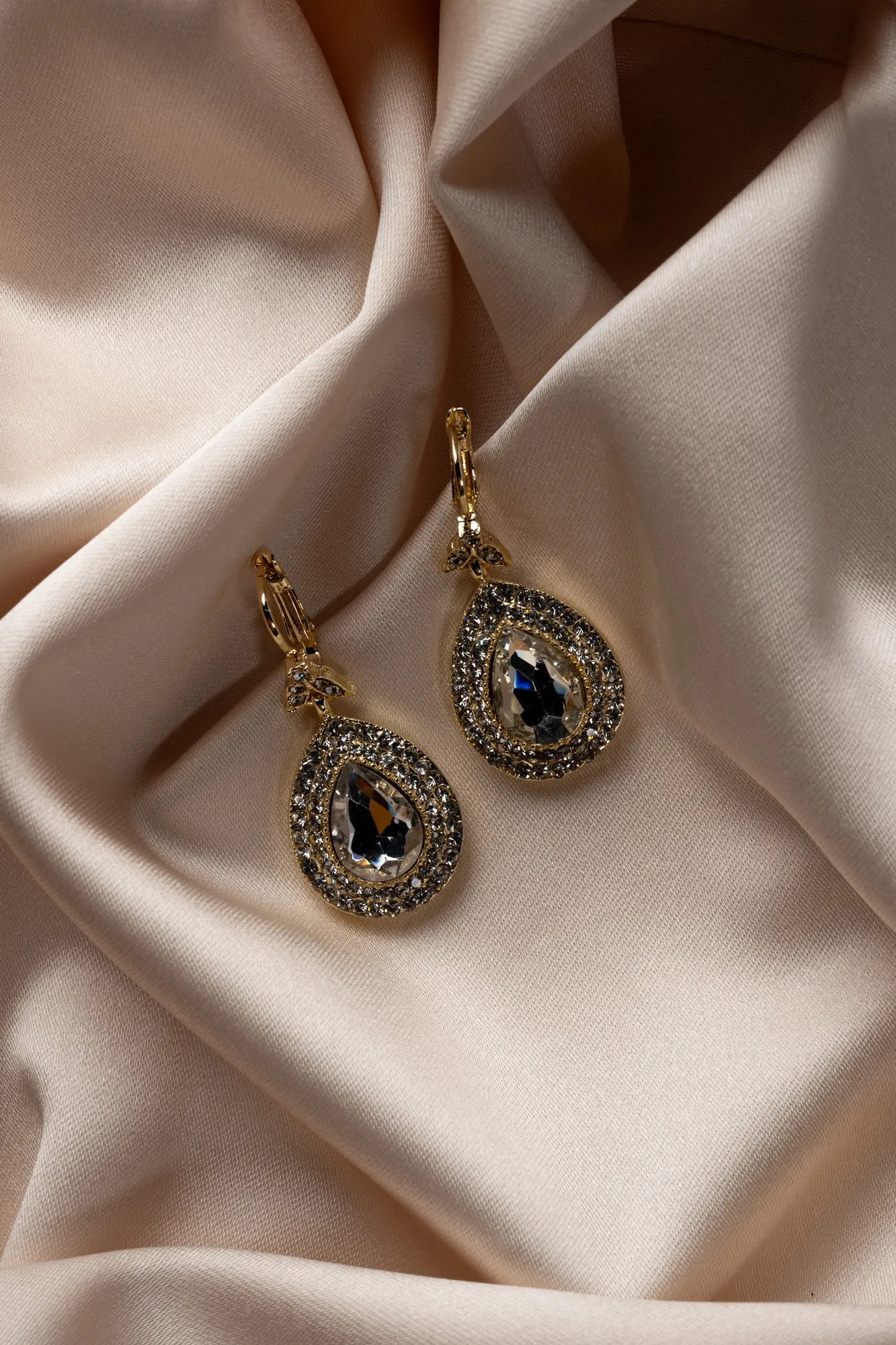 Gold-Silver-Earring UK527