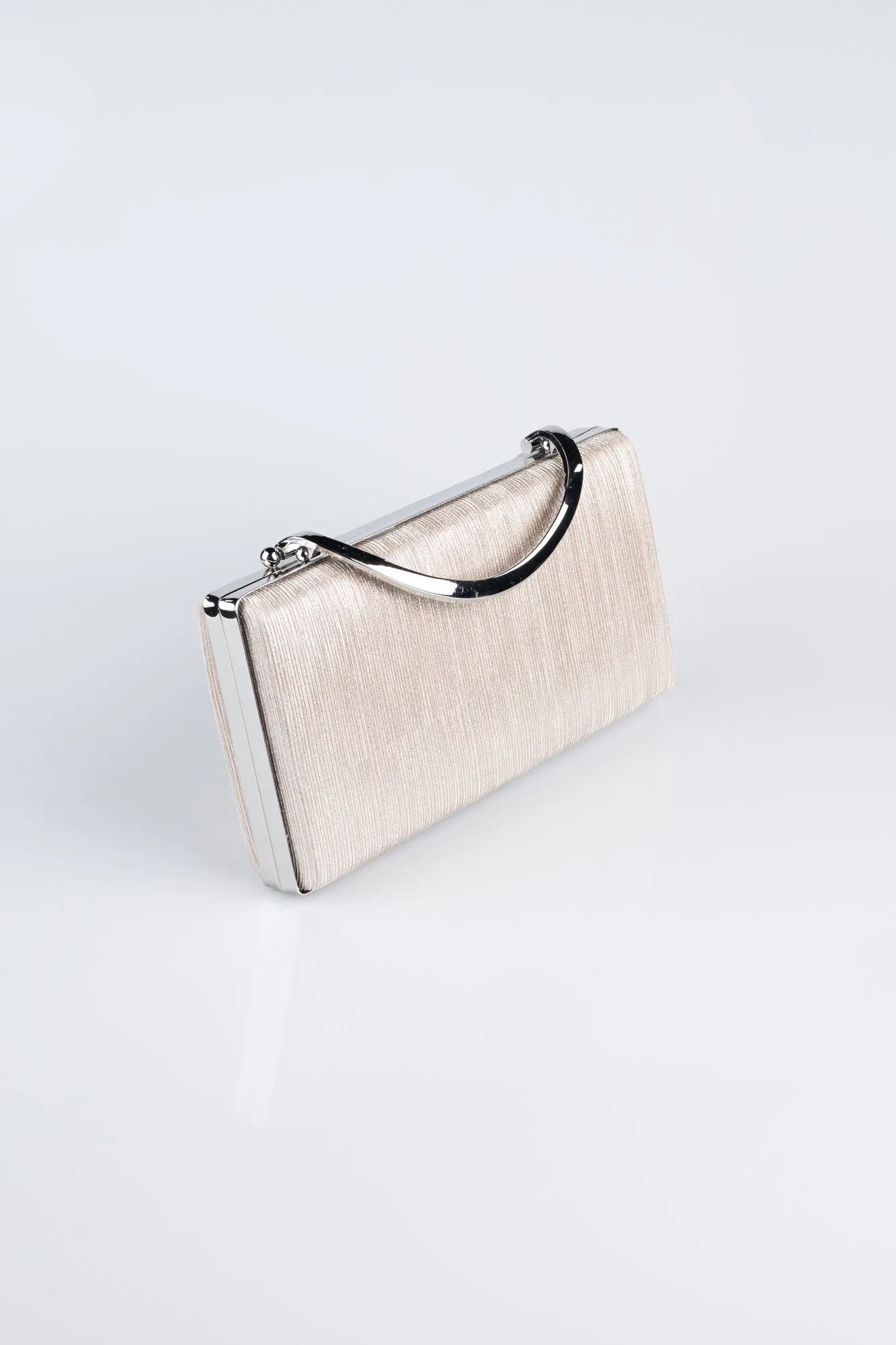 Gold-Silver-Laser Cut Box Bag V258