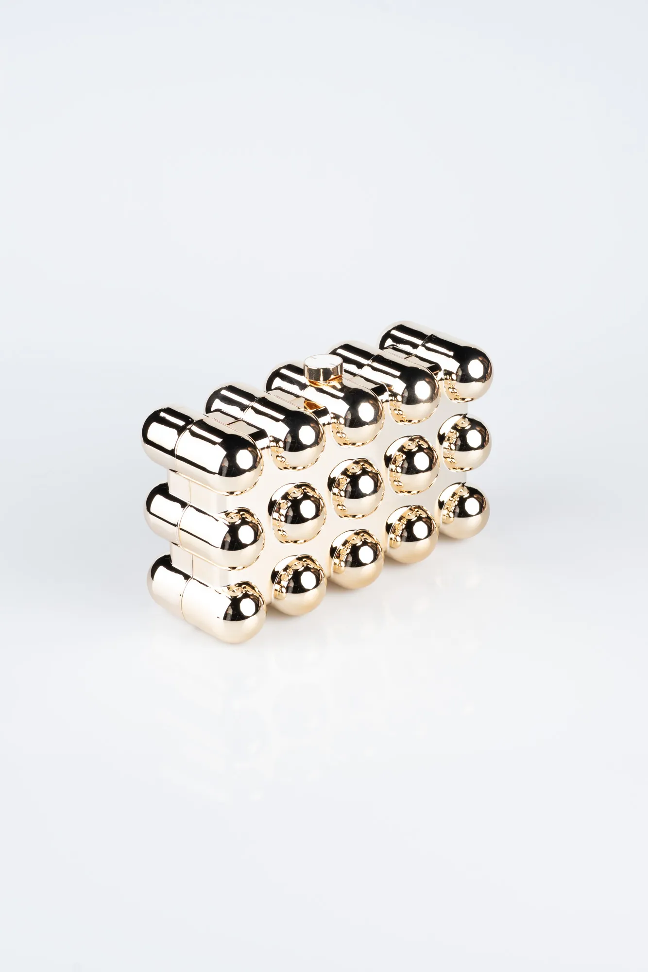 Gold-Metal Evening Bag SH843