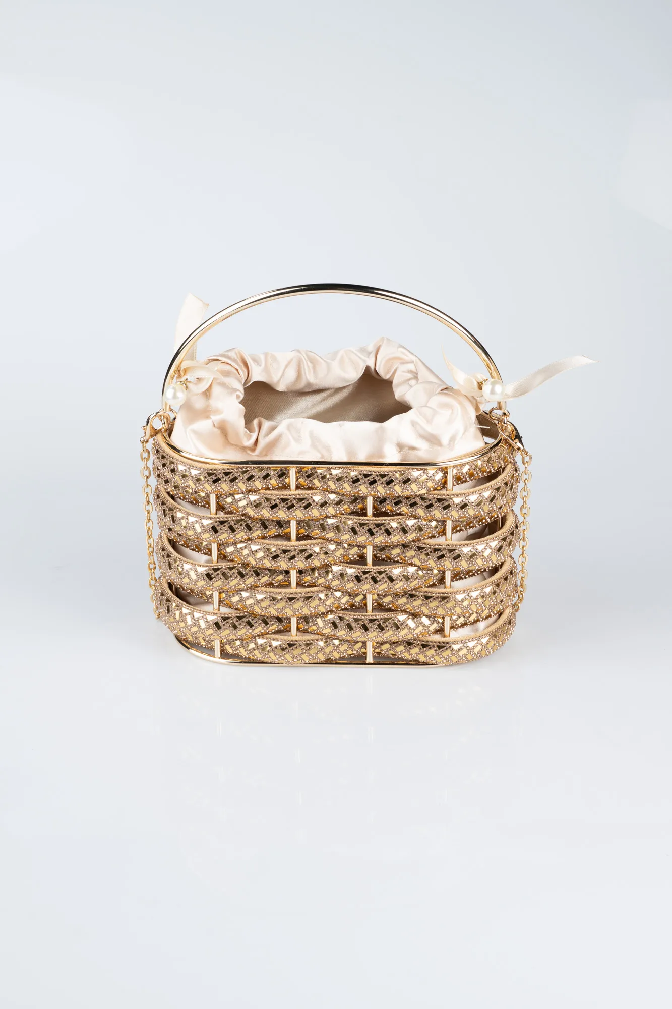 Gold-Metal Night Bag SH847