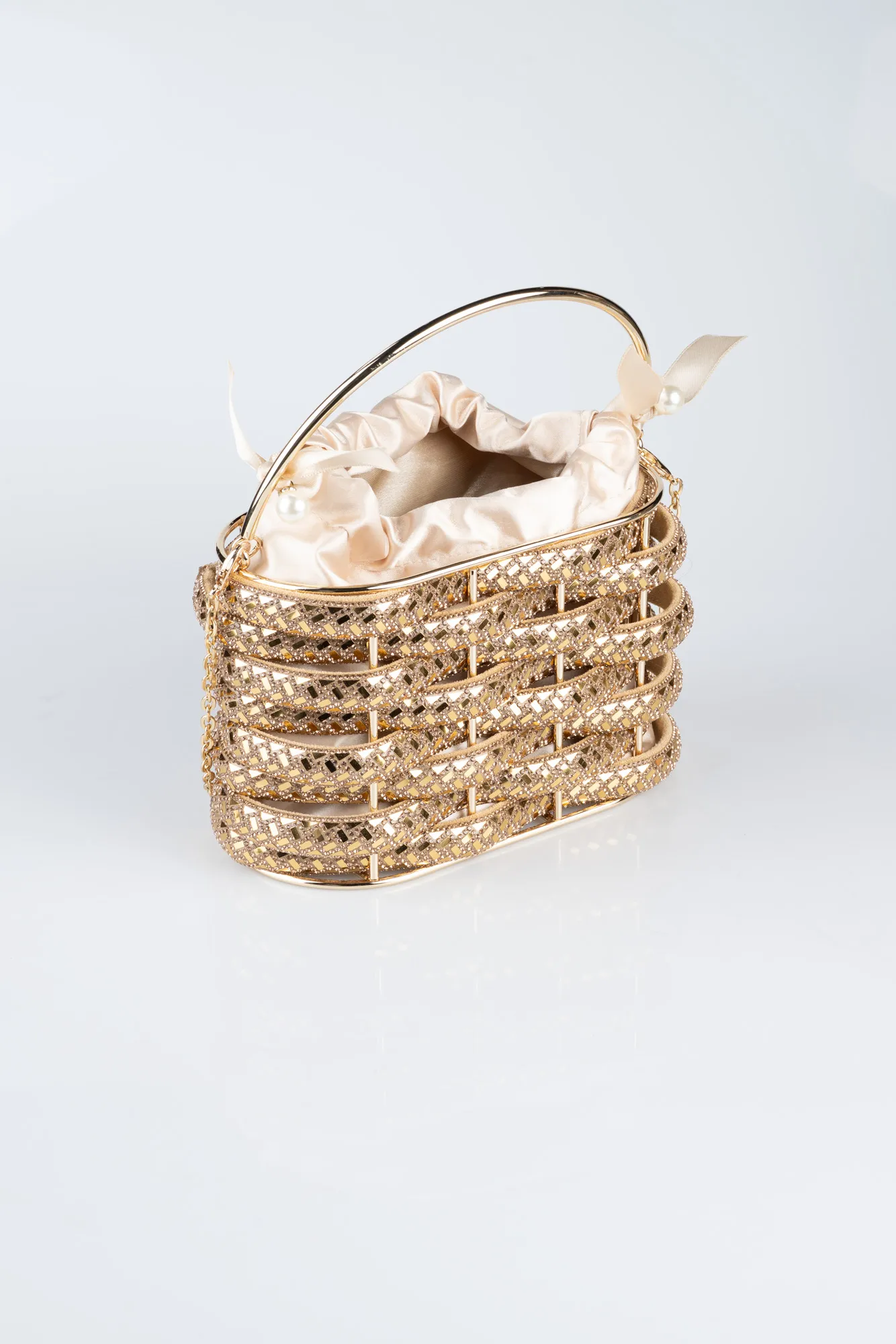 Gold-Metal Night Bag SH847