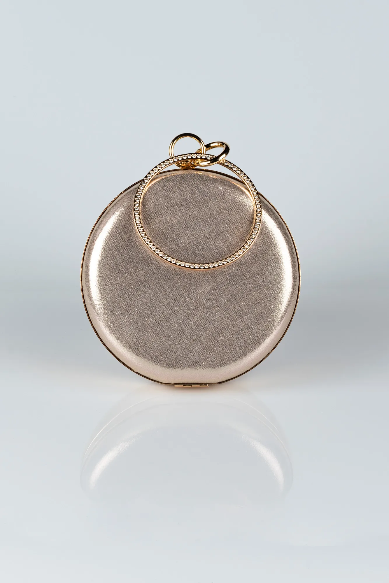 Gold-Plaster Fabric Box Bag V0259