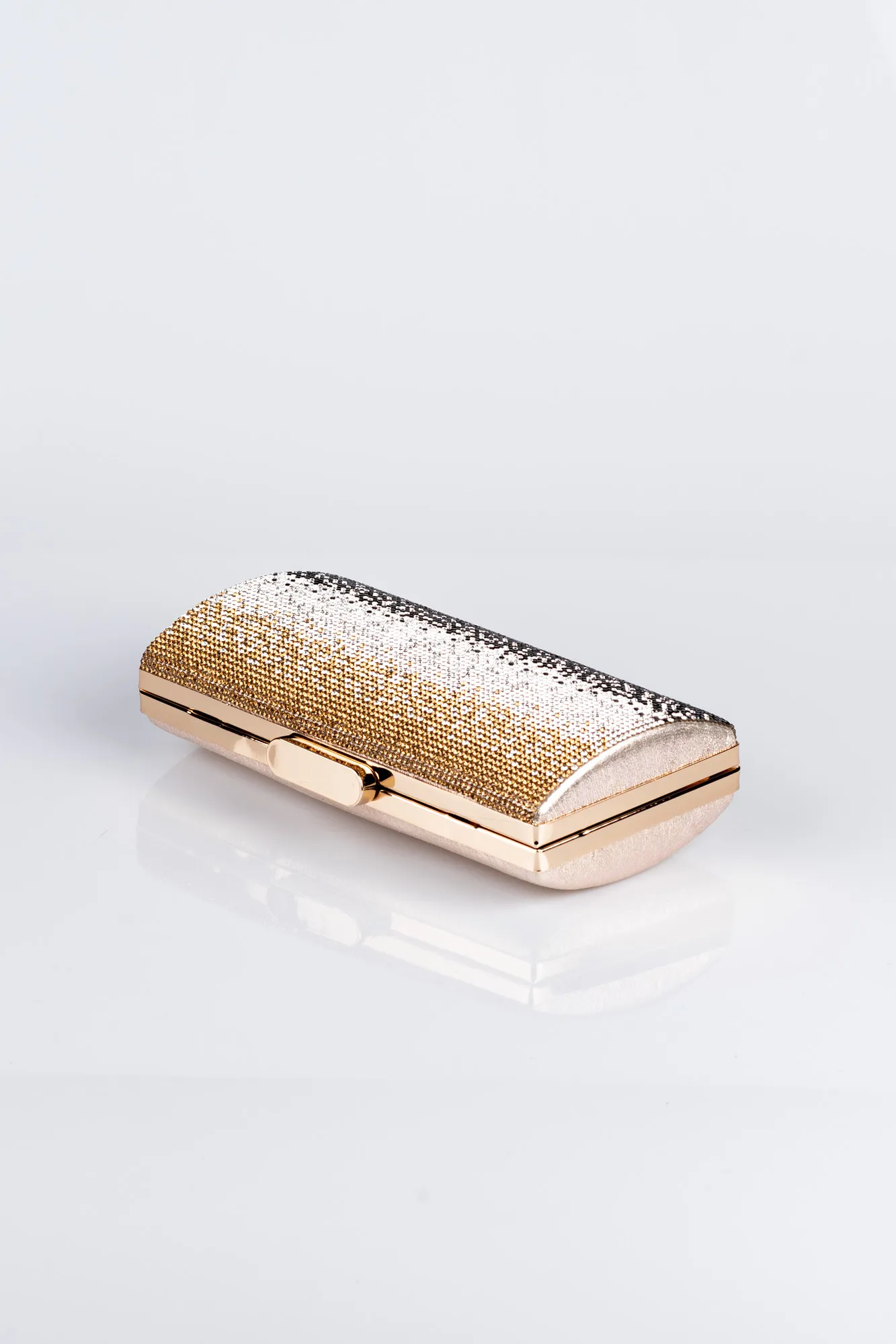 Gold-Plaster Fabric Box Bag V352