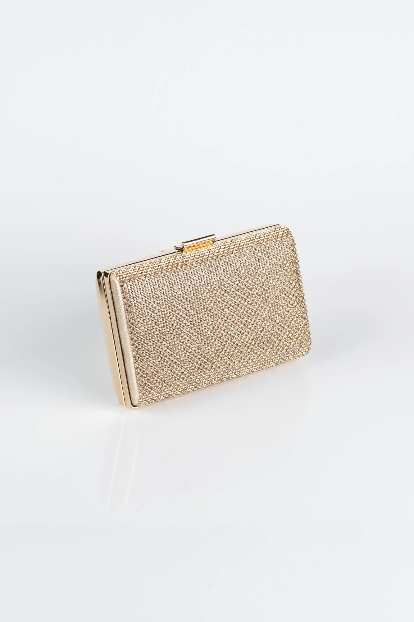 Gold-Plaster Fabric Box Bag V359