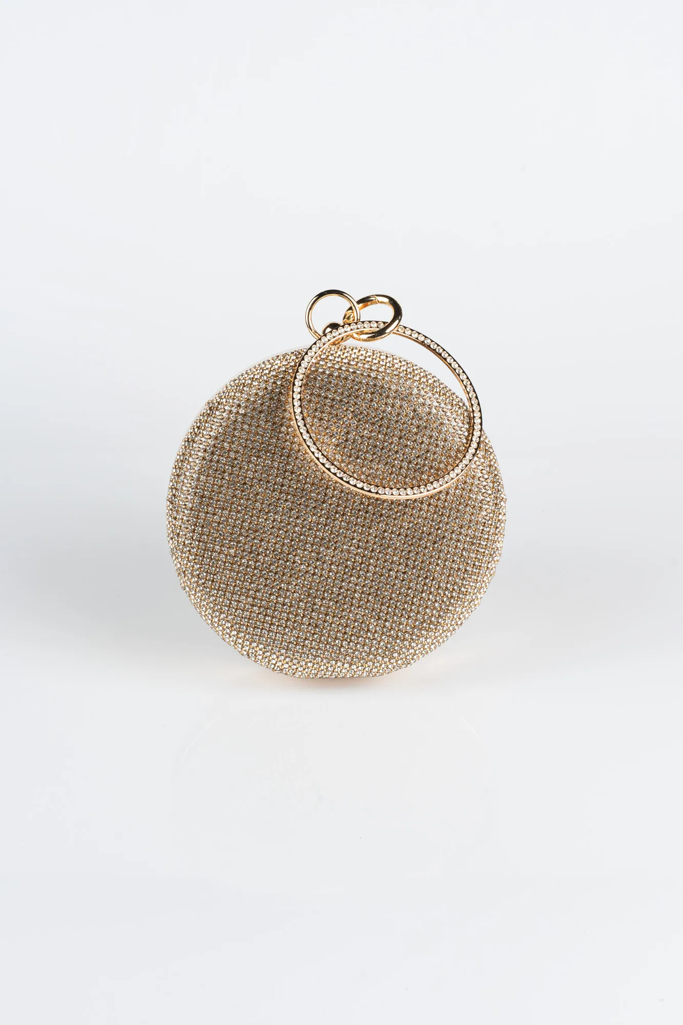 Gold-Plaster Fabric Box Bag V364