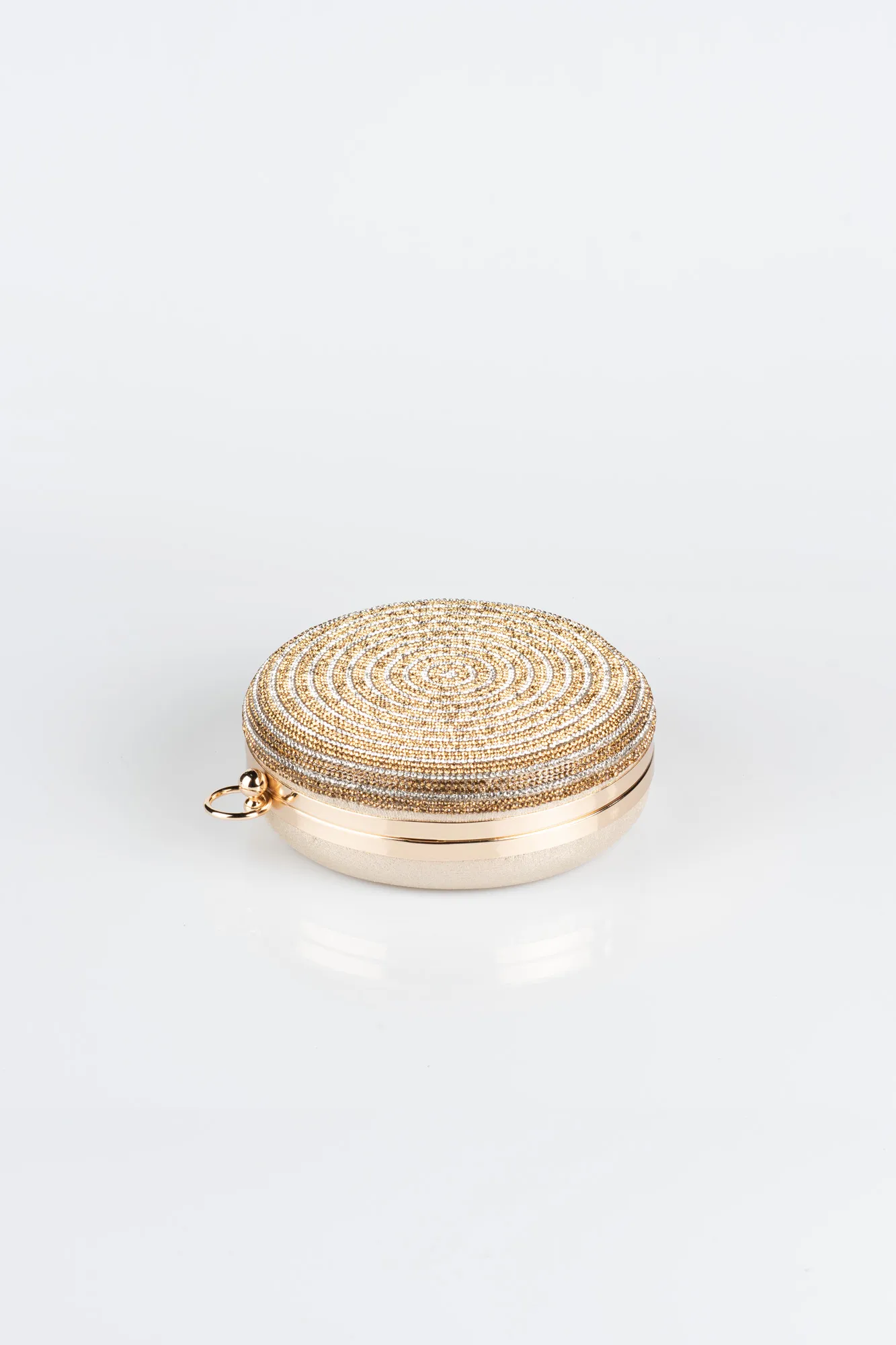 Gold-Plaster Fabric Box Bag V371