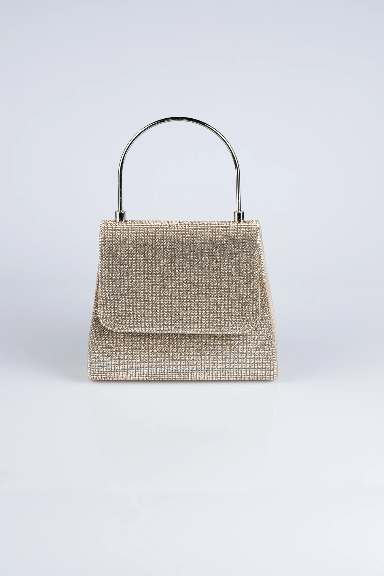 Gold-Plaster Fabric Night Bag V415