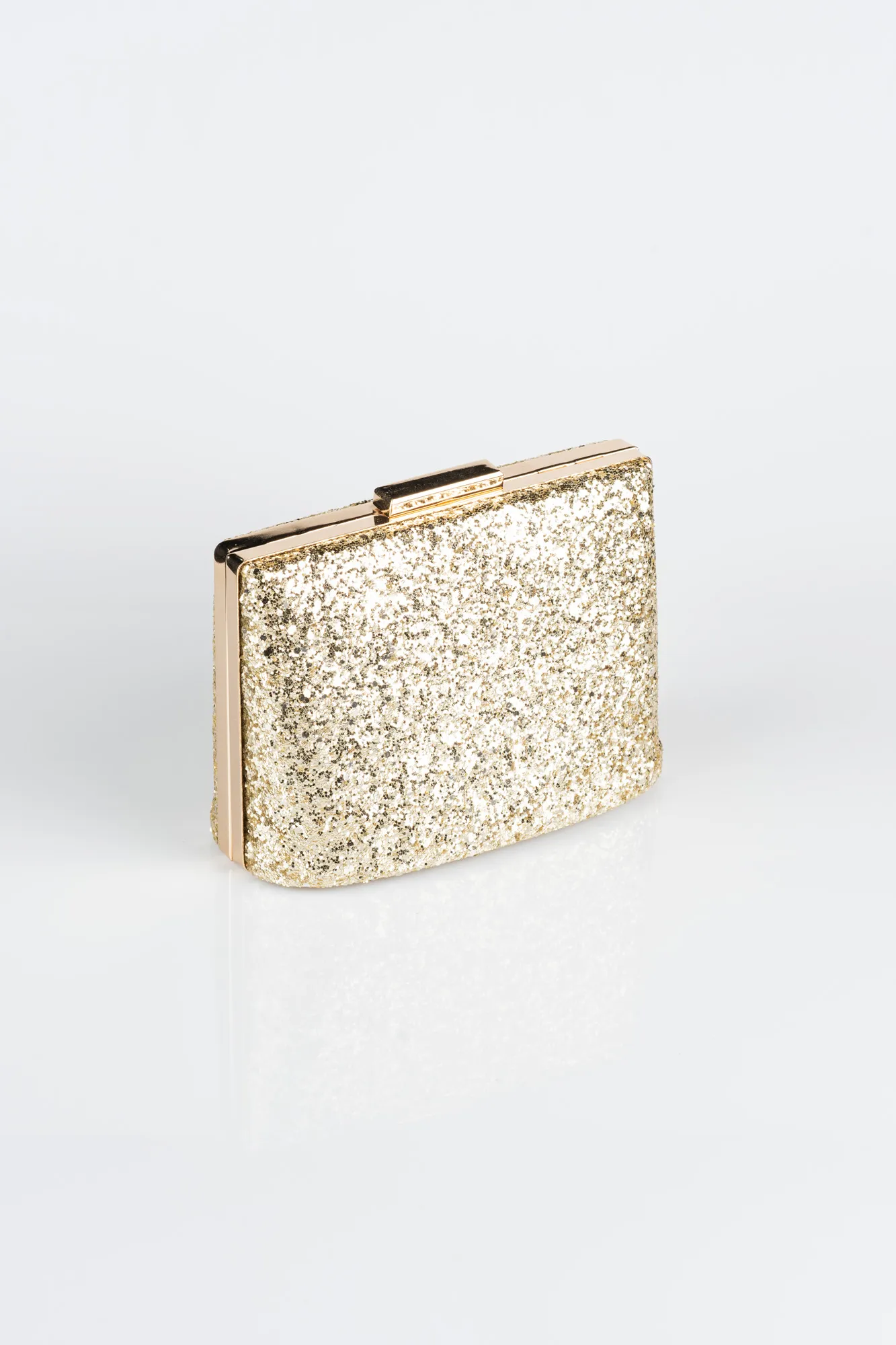 Gold-Scaly Box Bag V288