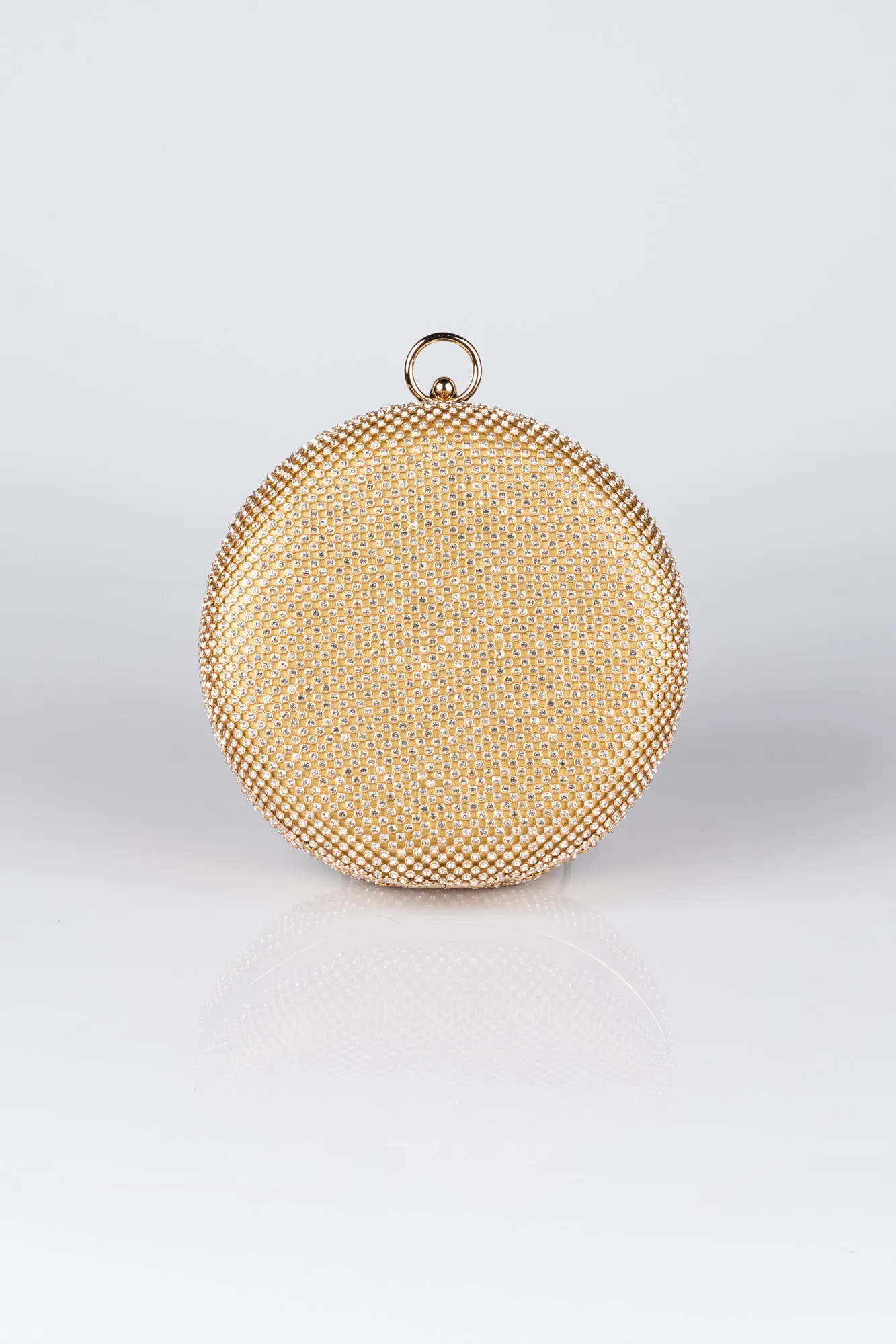 Gold-Stony Box Bag V780