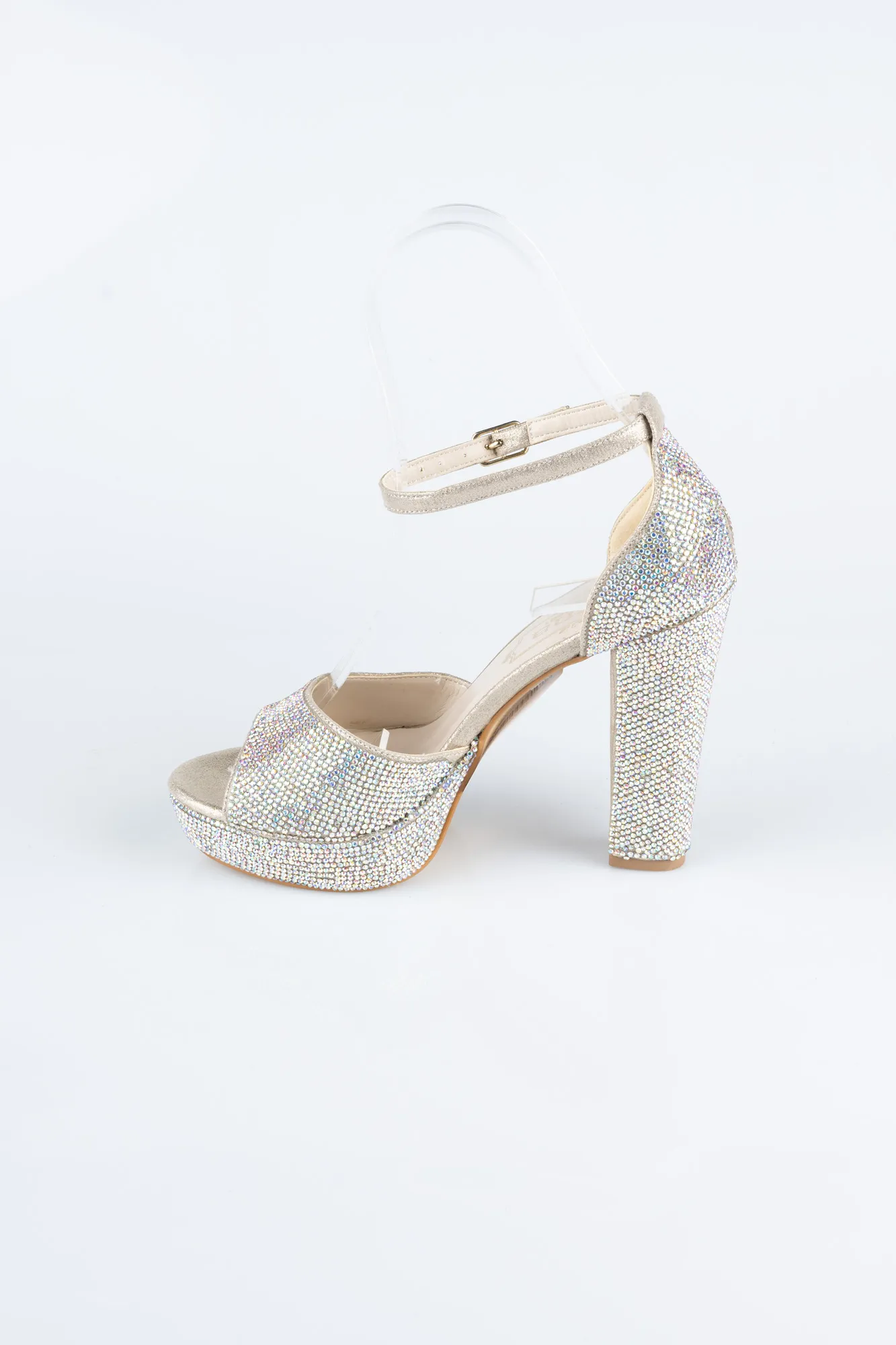 Gold-Stony Evening Shoe MJ6240