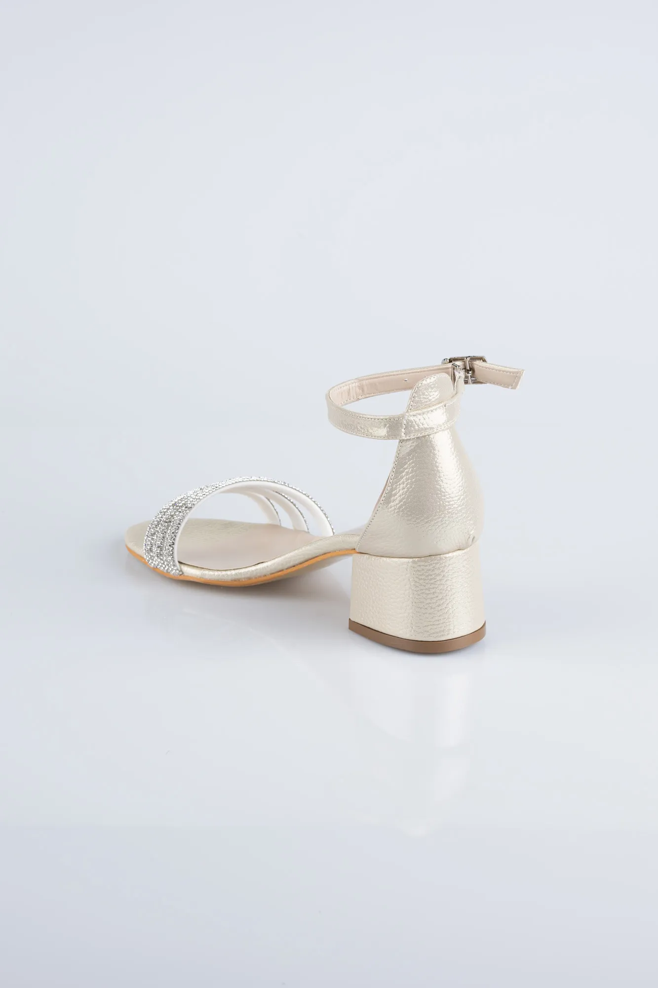 Gold-Stony Kids Shoe SE792