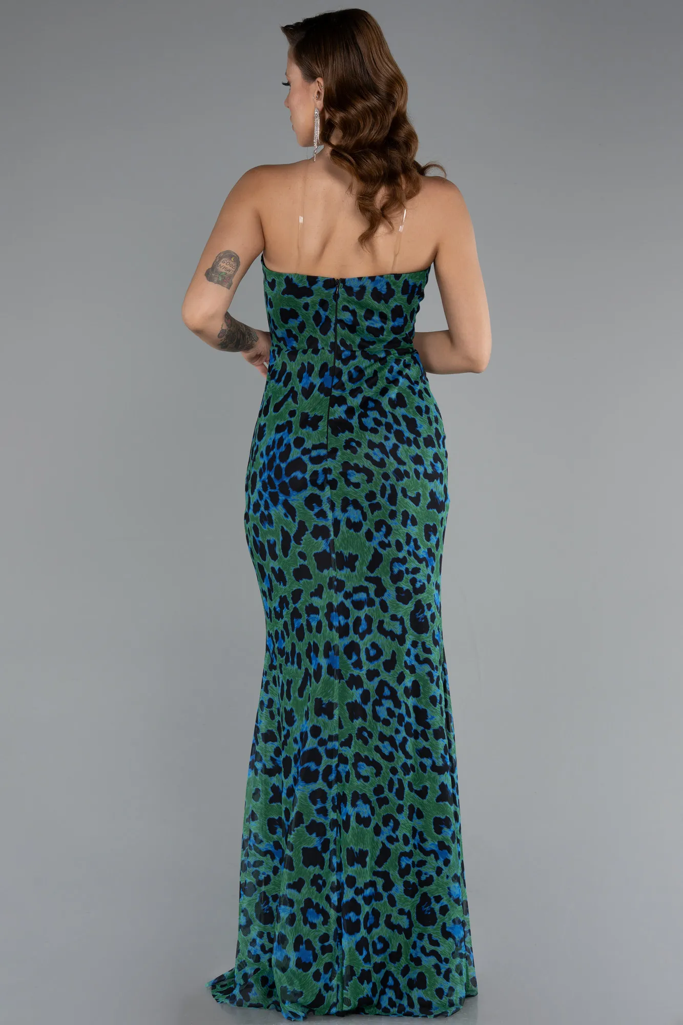 Green-Long Evening Dress ABU5170