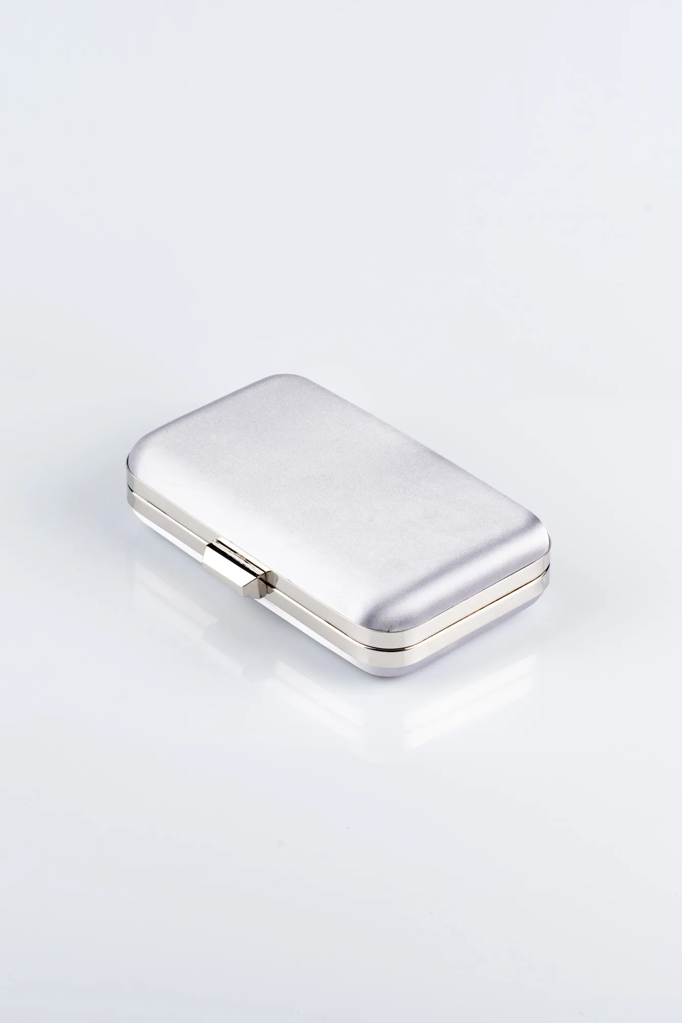 Grey-Satin Night Bag SH802