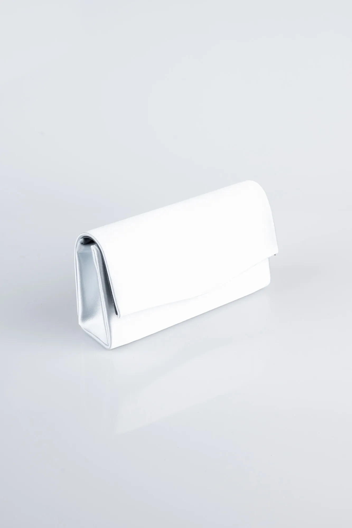 Grey-Satin Night Bag SH806