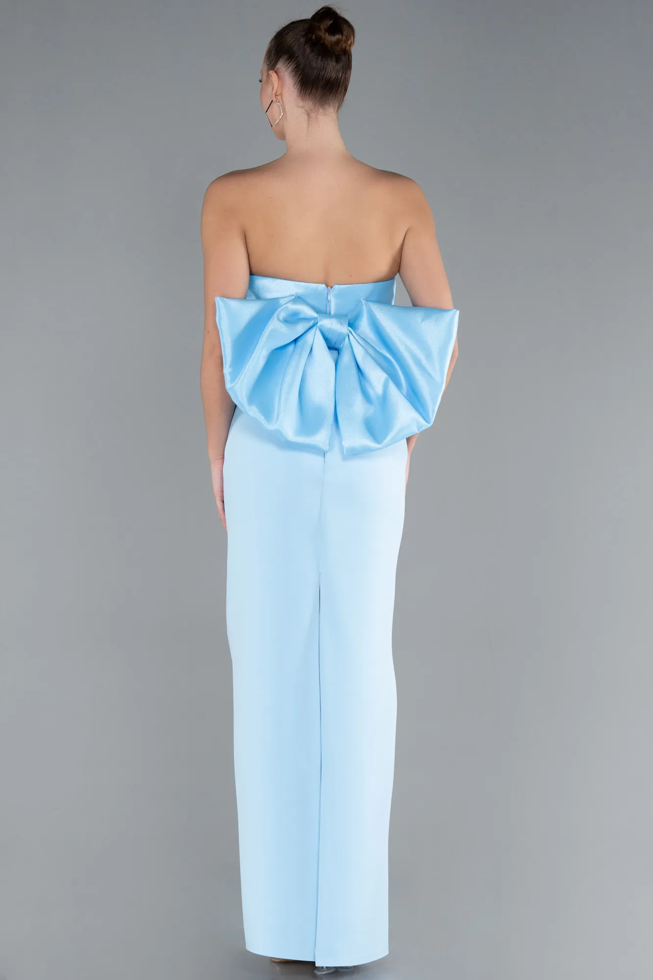 Ice Blue-Long Evening Dress ABU4716