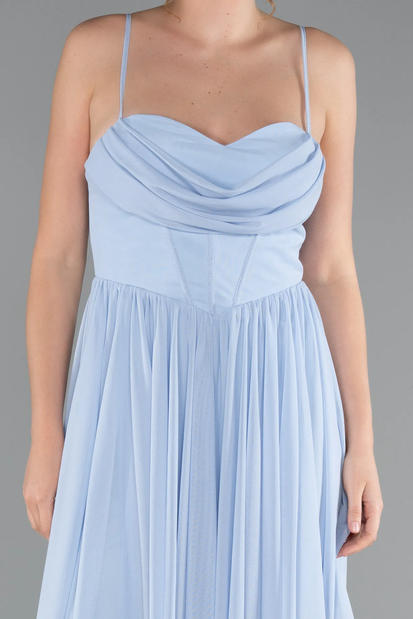 Ice Blue-Short Cocktail Dress ABK2365