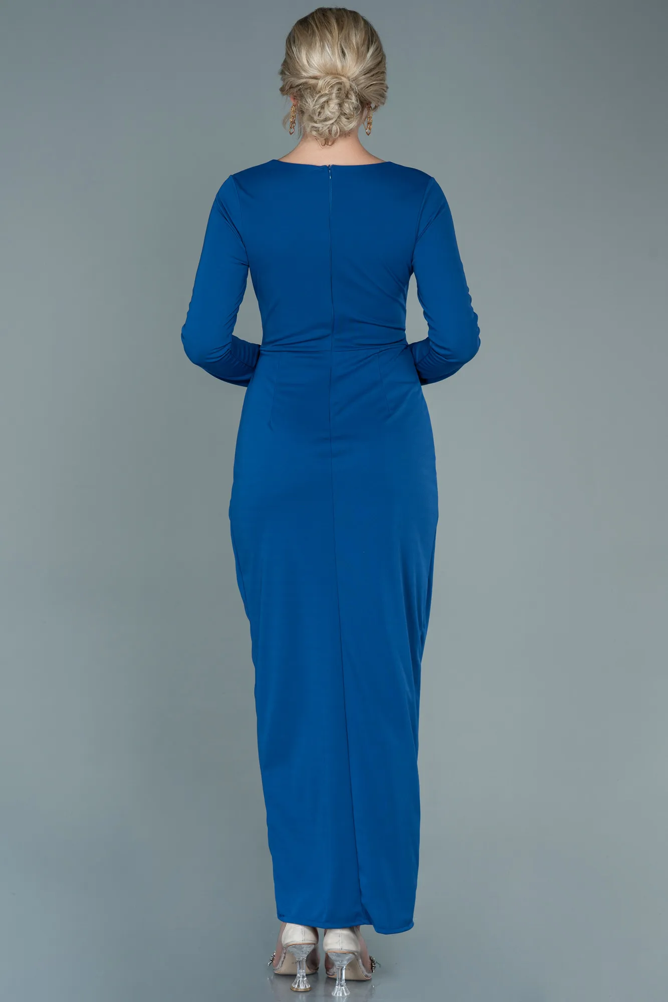 Indigo-Long Evening Dress ABU2691