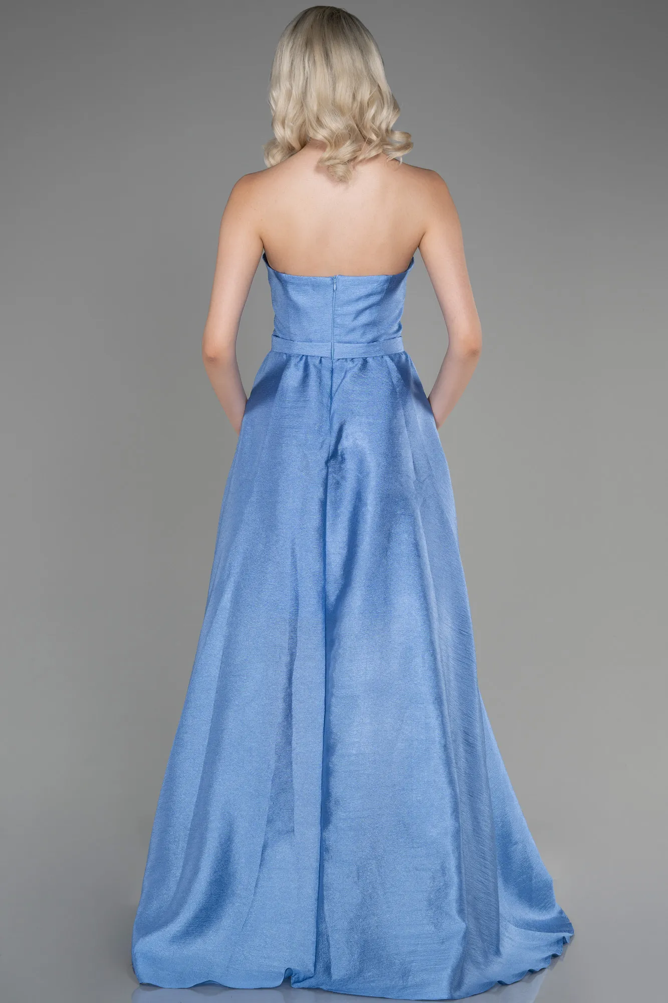 Indigo-Long Evening Dress ABU3800