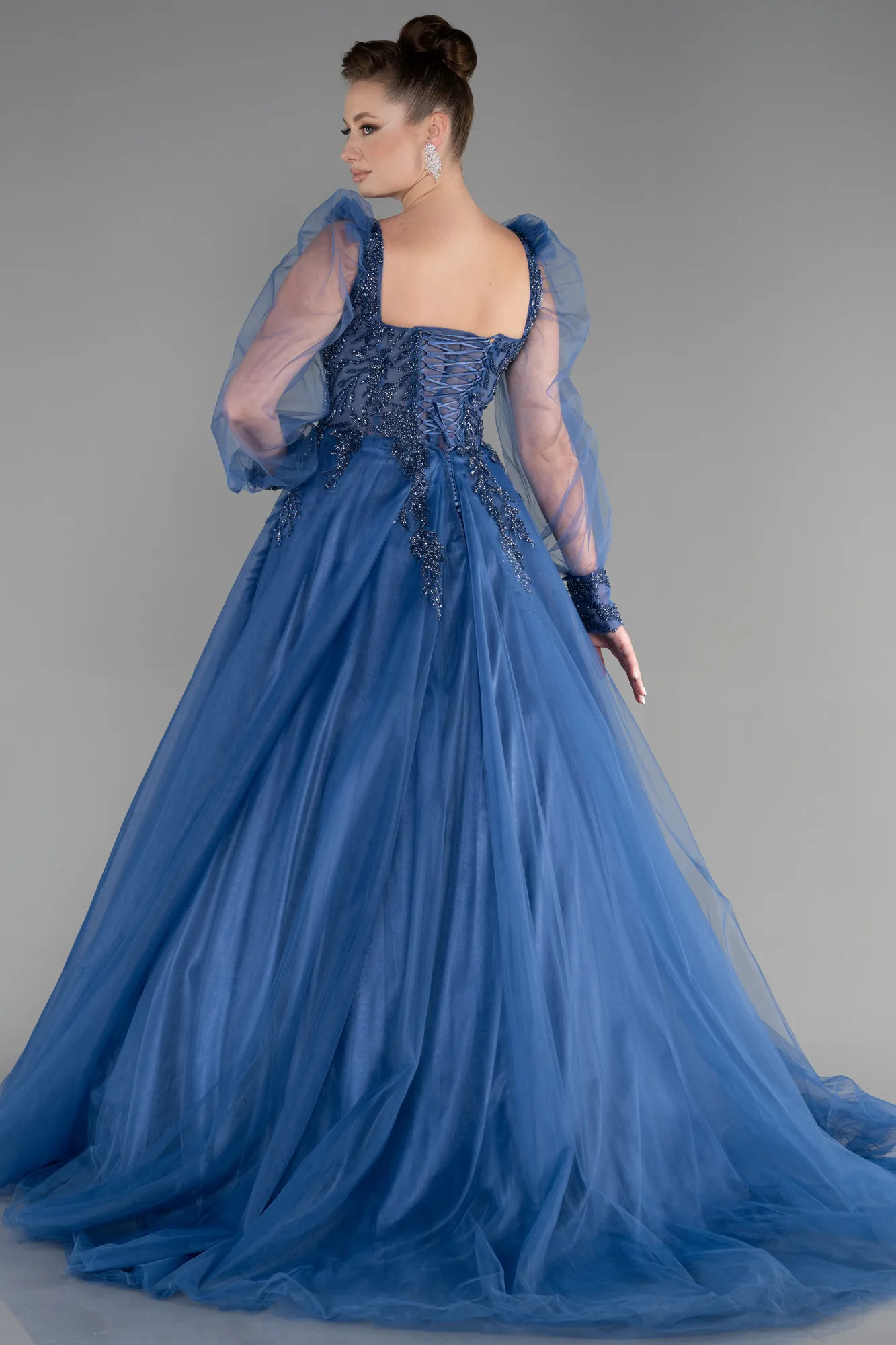 Indigo-Long Haute Couture ABU2791