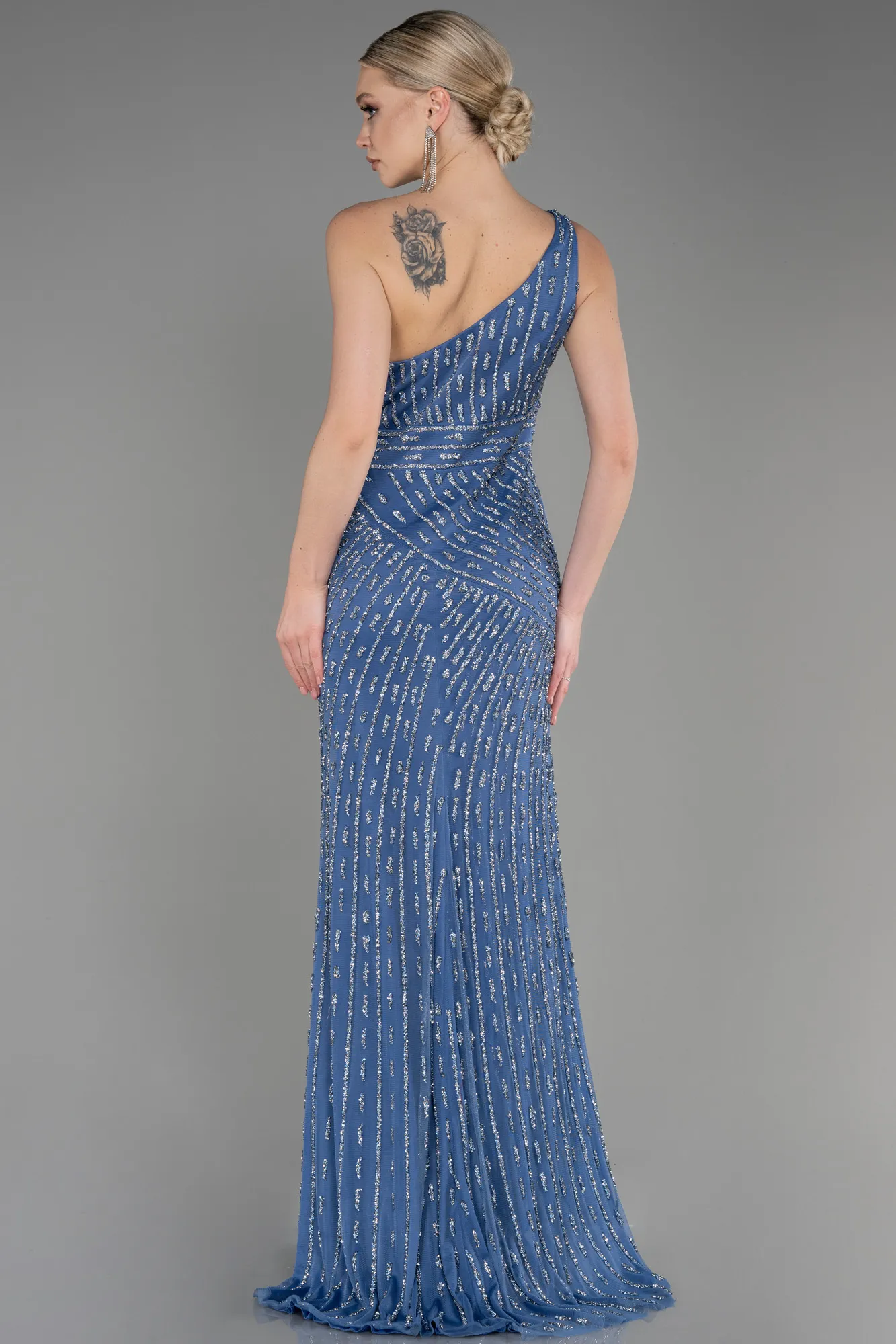 Indigo-Long Haute Couture ABU3503