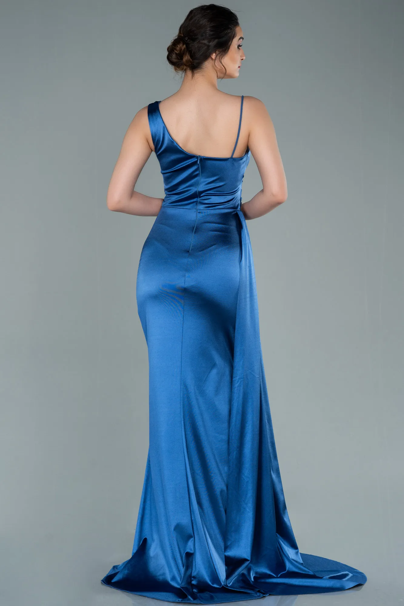 Indigo-Long Prom Gown ABU2373