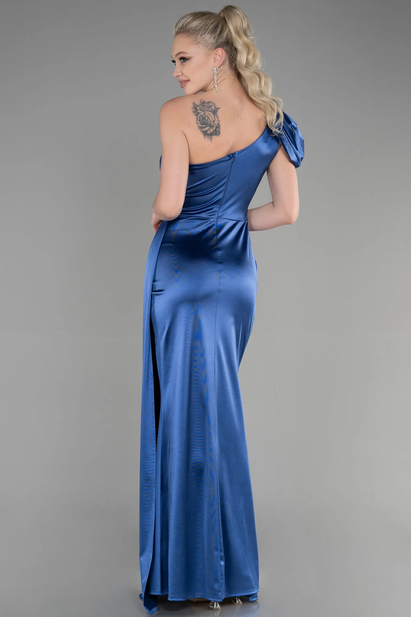 Indigo-Long Prom Gown ABU3325