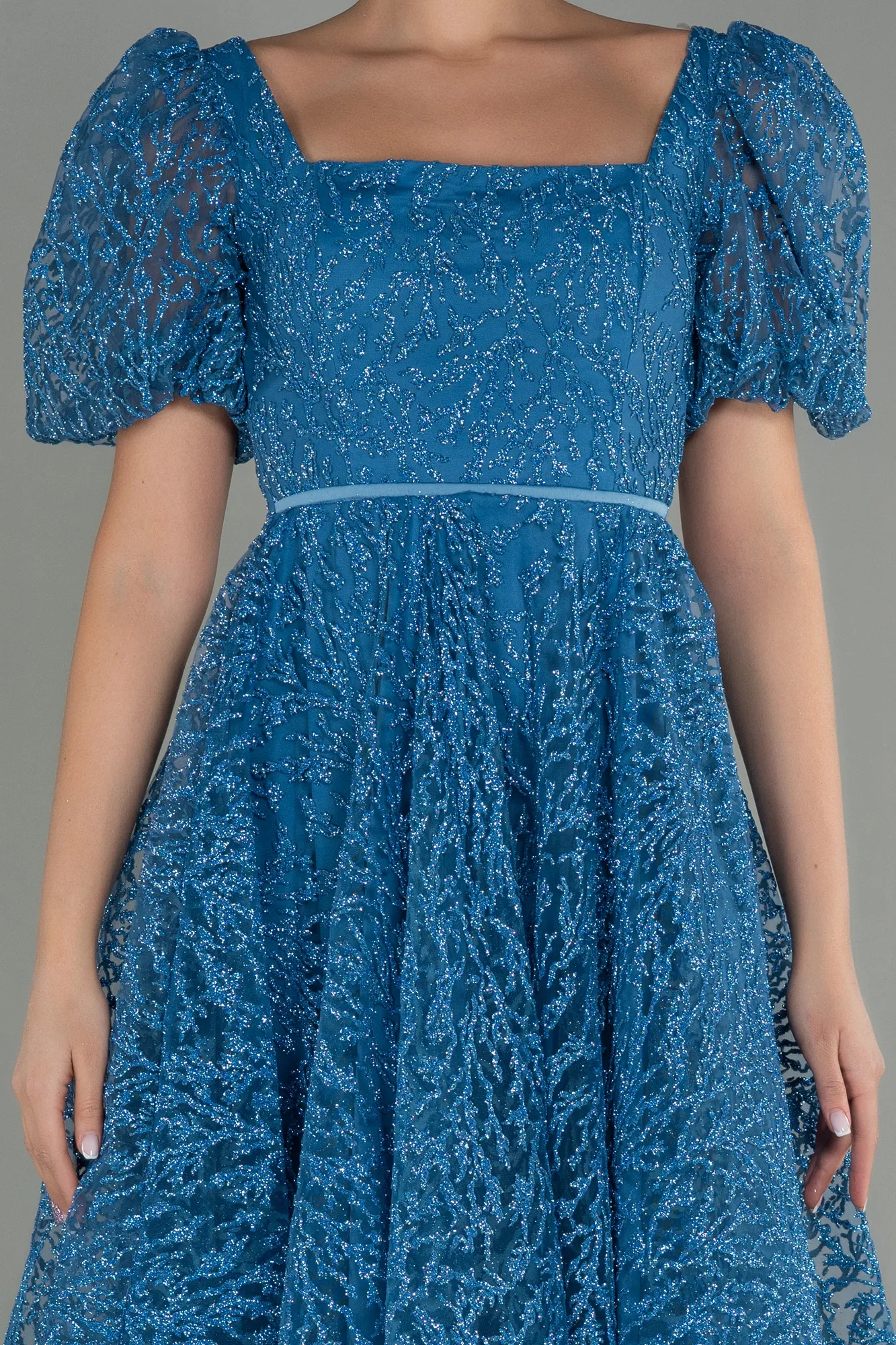 Indigo-Midi Invitation Dress ABK1724