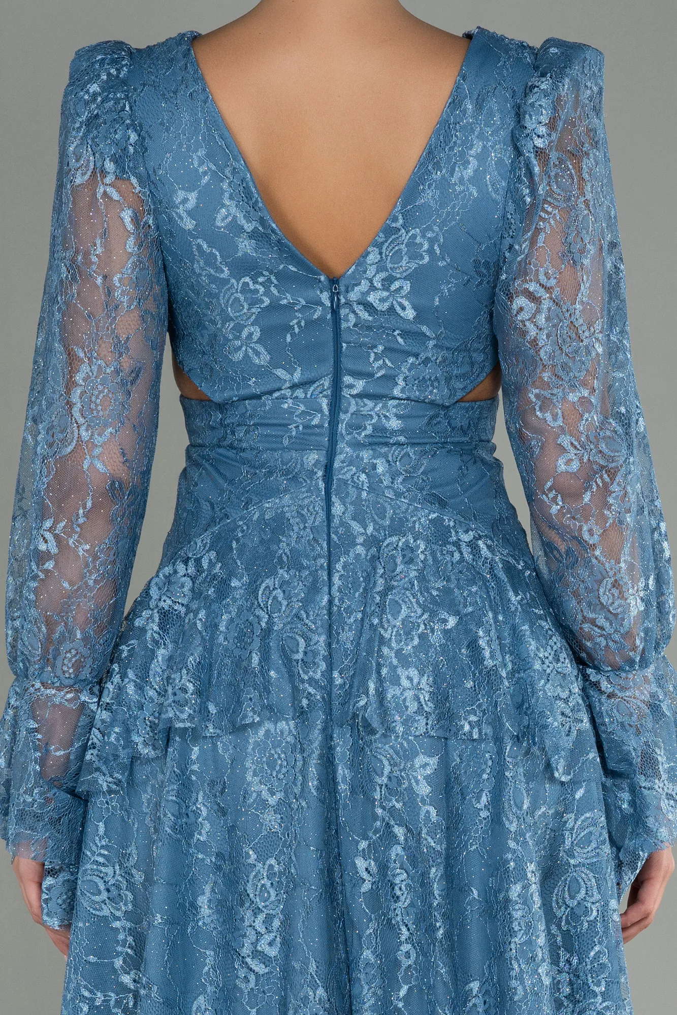 Indigo-Short Dantelle Invitation Dress ABK1699