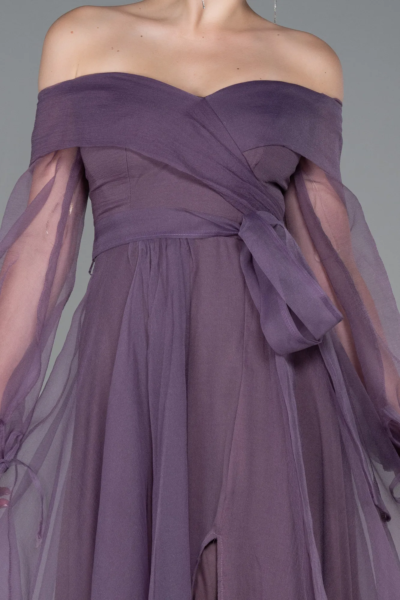 Lavender-Long Engagement Dress ABU1468