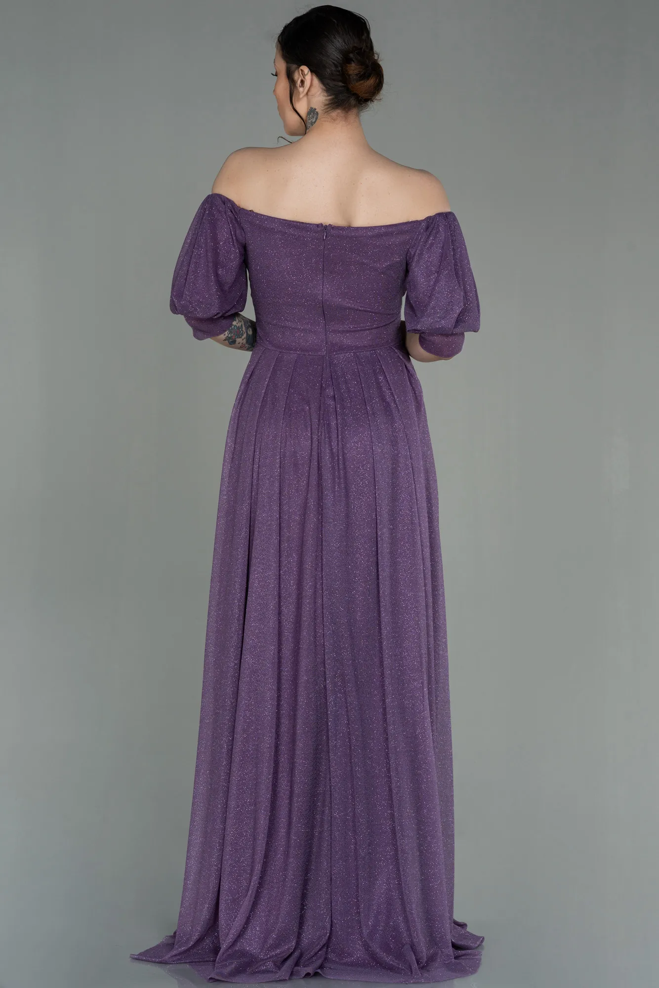 Lavender-Long Evening Dress ABU2983