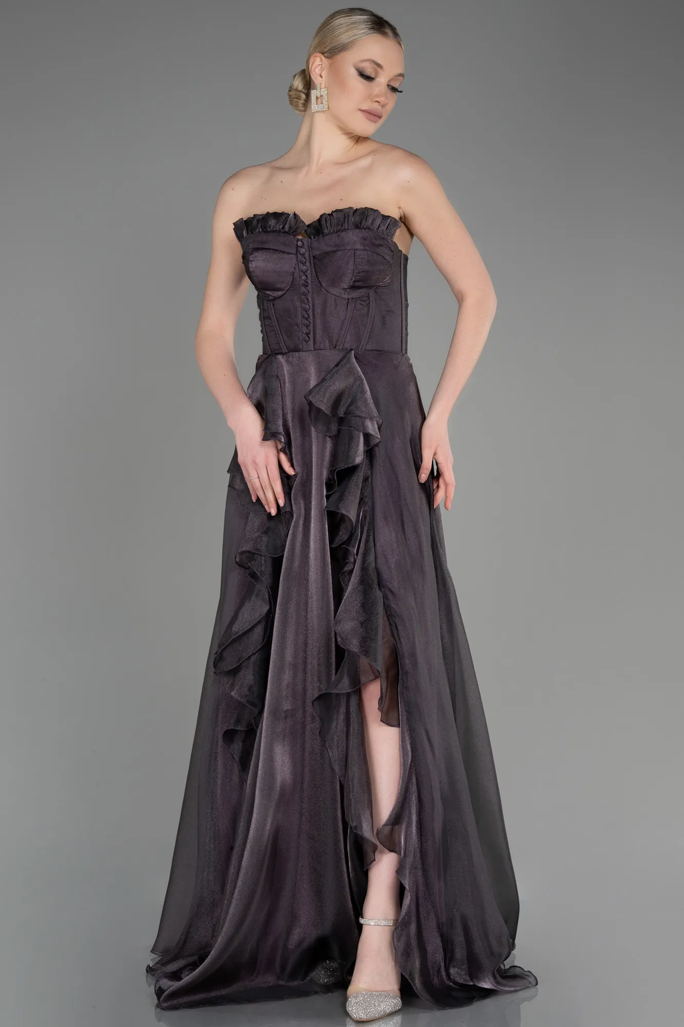 Lavender-Long Evening Dress ABU3720