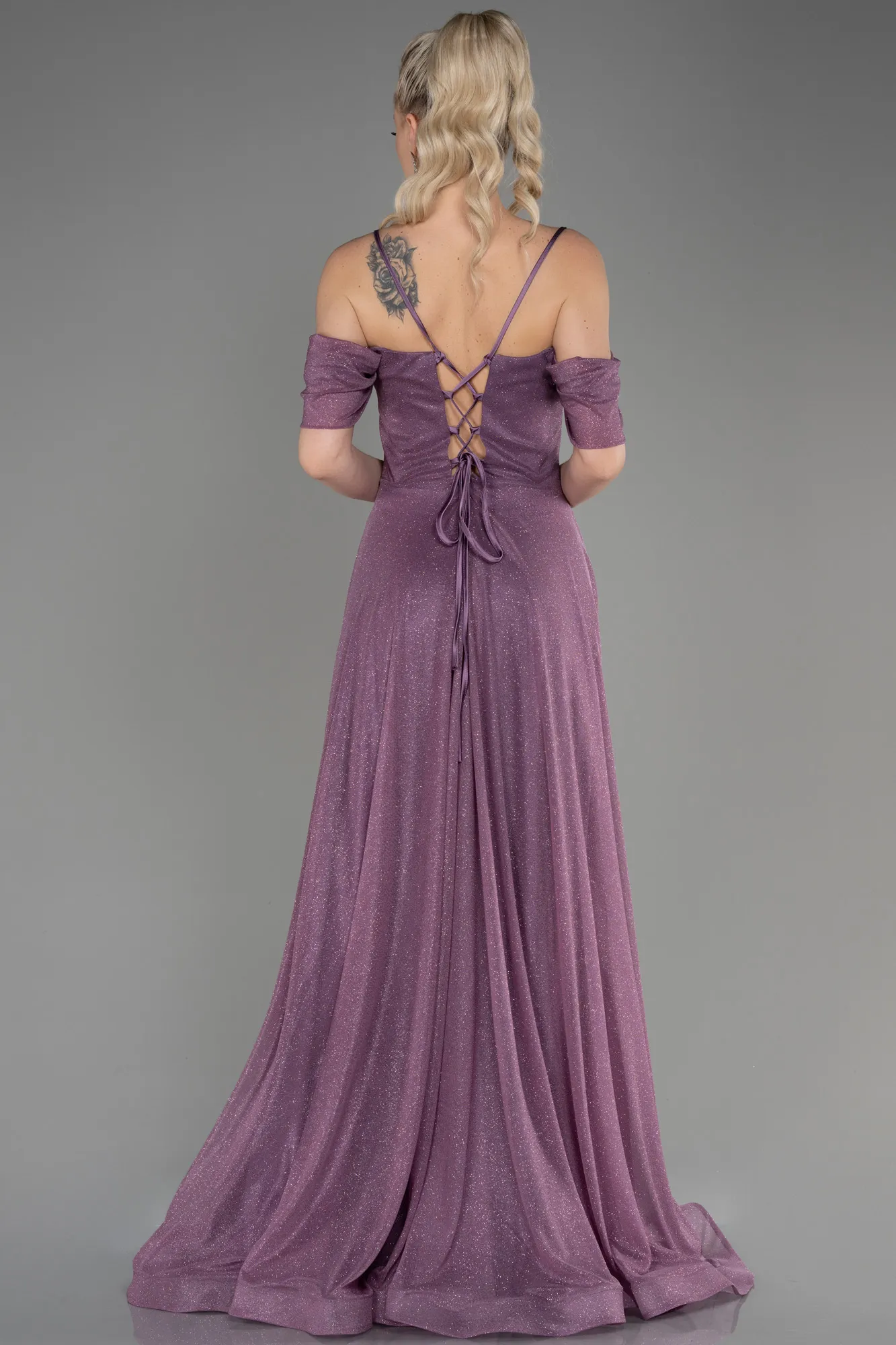 Lavender-Long Evening Dress ABU3767
